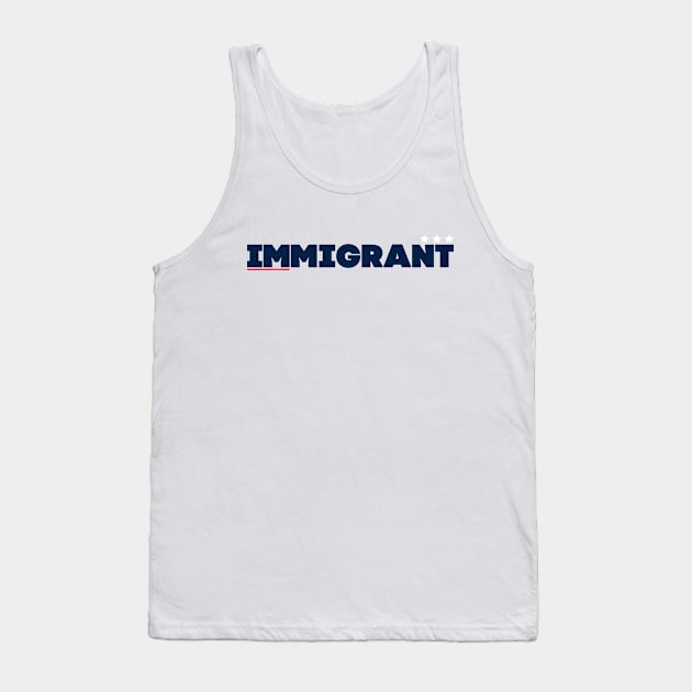 Immigrant America Tank Top by mangobanana